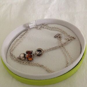 Chamilia Silver necklace with charms
